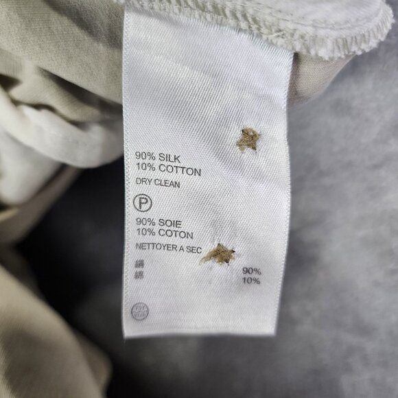 Mens Beige Tommy Bahama Pleated Shorts Silk & Cotton Blend 10" Inseam Size 42L - Picture 5 of 12